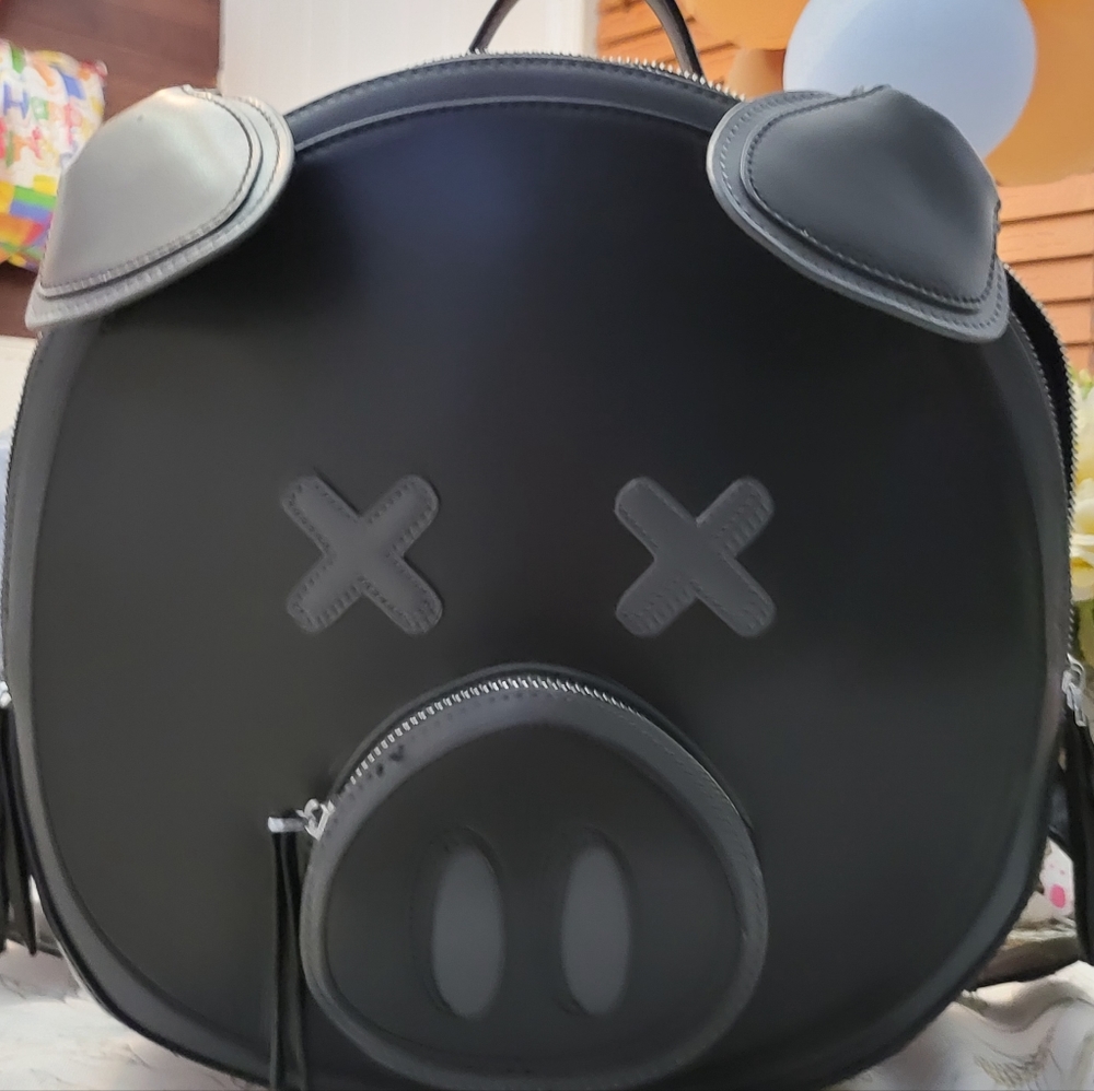 Shane Dawson Black Pig Backpack, SD